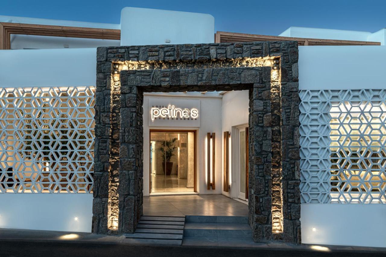 Petinos Hotel Platis Gialos Exterior foto